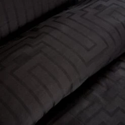 Bianca Cotton 180 TC Geometric Black Bedding Set - Double 9 Bianca Cotton 180 TC Geometric Black Bedding Set - Double -Bedding Promotion Store 3080450 R Z004A