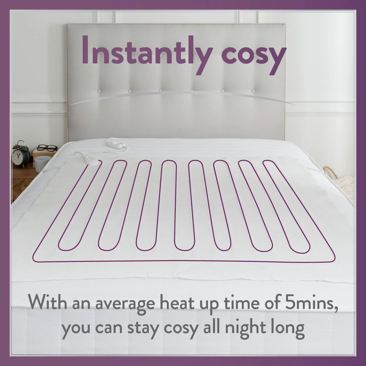 Slumberdown Comfy Cosy Nights Electric Blanket-King 12 Slumberdown Comfy Cosy Nights Electric Blanket-King - Image 10