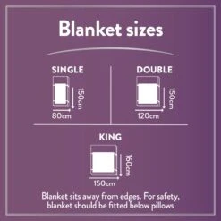 Slumberdown Comfy Cosy Nights Electric Blanket-King 35 Slumberdown Comfy Cosy Nights Electric Blanket-King -Bedding Promotion Store 3082070 R Z008A