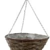 Terrastyle 35cm Rattan Hazel Hanging Basket 1 Terrastyle 35cm Rattan Hazel Hanging Basket -Bedding Promotion Store 3085118 R Z001A