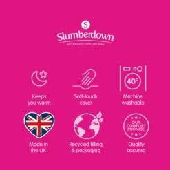 Slumberdown Soft And Huggable 13.5 Tog Duvet - Single 21 Slumberdown Soft And Huggable 13.5 Tog Duvet - Single -Bedding Promotion Store 3102046 R Z011A