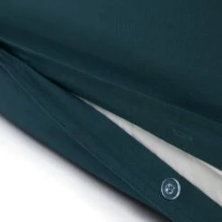 Habitat Linen Look Cotton Plain Teal Bedding Set - Single 11 Habitat Linen Look Cotton Plain Teal Bedding Set - Single -Bedding Promotion Store 3112191 R Z003A