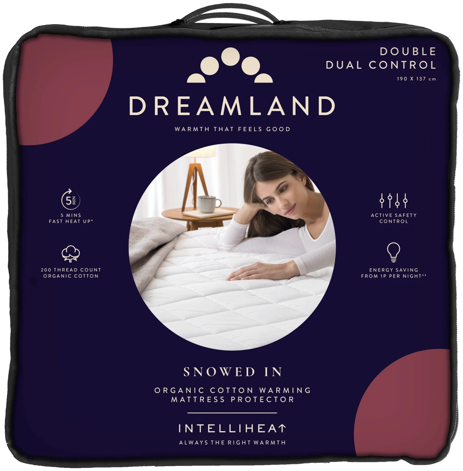Dreamland Intelliheat Dual Control Mattress Protector-Double 3 Dreamland Intelliheat Dual Control Mattress Protector-Double