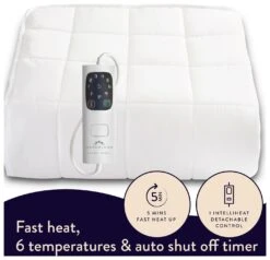 Dreamland Intelliheat Dual Control Mattress Protector-Double 17 Dreamland Intelliheat Dual Control Mattress Protector-Double -Bedding Promotion Store 3114869 R Z004A