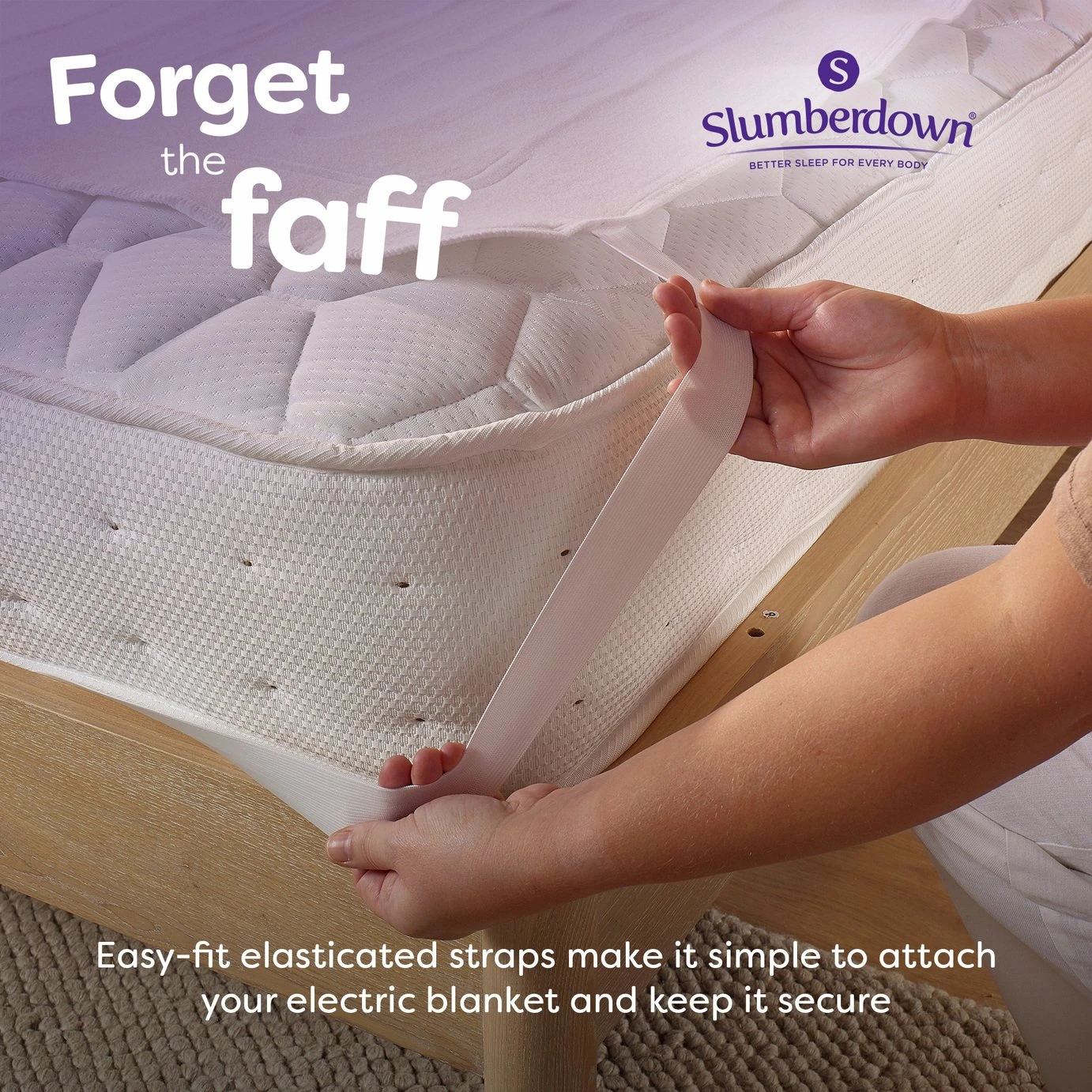 Slumberdown Warm Hugs Electric Blanket - Small Double 9 Slumberdown Warm Hugs Electric Blanket - Small Double - Image 7