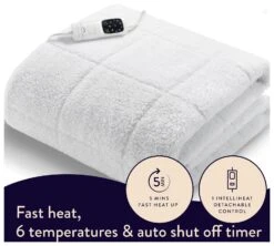 Dreamland Scandi Sherpa Underblanket-Single 17 Dreamland Scandi Sherpa Underblanket-Single -Bedding Promotion Store 3187607 R Z005A