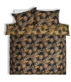 Habitat Palm Floral Print Mustard Bedding Set - Single -Bedding Promotion Store 3344457 R Z003A