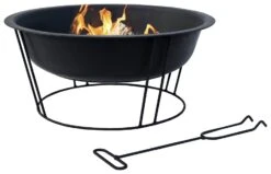La Hacienda Steel Firepit -Bedding Promotion Store 3452095 R Z004A