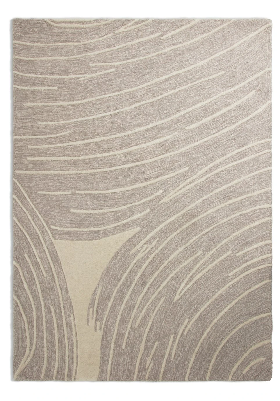 Habitat Hand Tufted Wool & Cotton Rug - Natural -120X170cm 3 Habitat Hand Tufted Wool & Cotton Rug - Natural -120X170cm