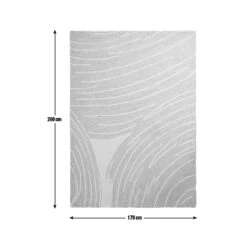 Habitat Hand Tufted Wool & Cotton Rug - Natural -120X170cm 13 Habitat Hand Tufted Wool & Cotton Rug - Natural -120X170cm -Bedding Promotion Store 3636574 R Z001E