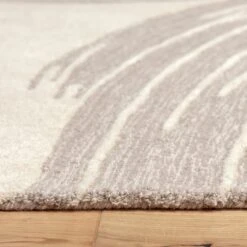 Habitat Hand Tufted Wool & Cotton Rug - Natural -120X170cm 11 Habitat Hand Tufted Wool & Cotton Rug - Natural -120X170cm -Bedding Promotion Store 3636574 R Z002C