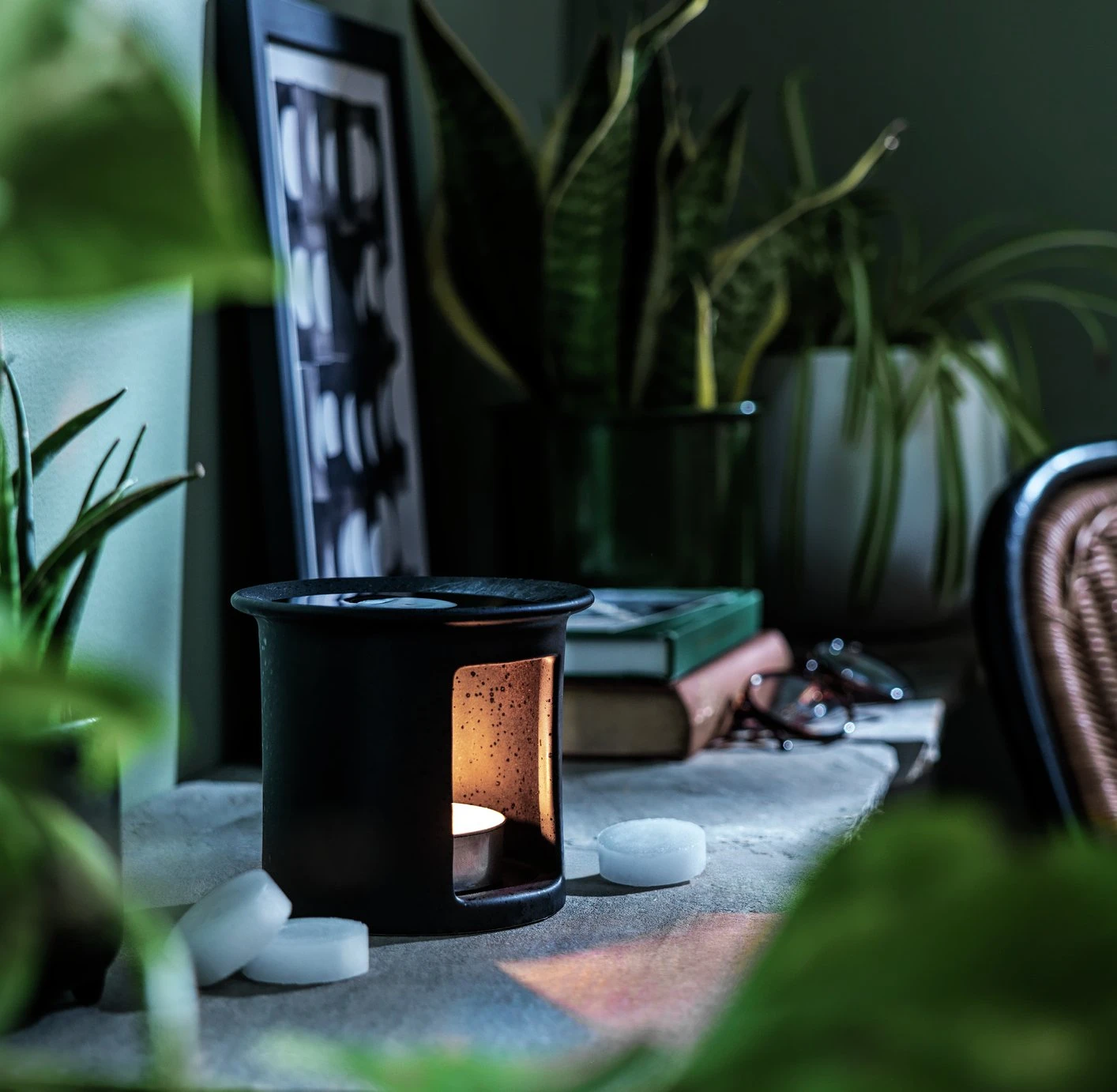 Habitat Ceramic Wax Melt Burner 4 Habitat Ceramic Wax Melt Burner - Image 2