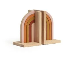 Habitat Kids Rainbow Bookends - Multicoloured 8 Habitat Kids Rainbow Bookends - Multicoloured -Bedding Promotion Store 4017824 R Z002A