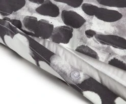 Habitat Cotton Bark Print Black & Grey Bedding Set - Double -Bedding Promotion Store 4095798 R Z004A