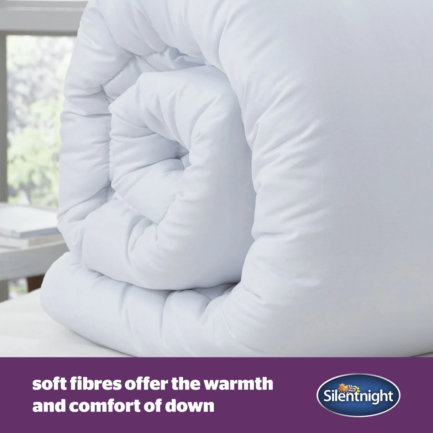 Silentnight Soft Like Down 13.5 Tog Duvet - Single 4 Silentnight Soft Like Down 13.5 Tog Duvet - Single - Image 2