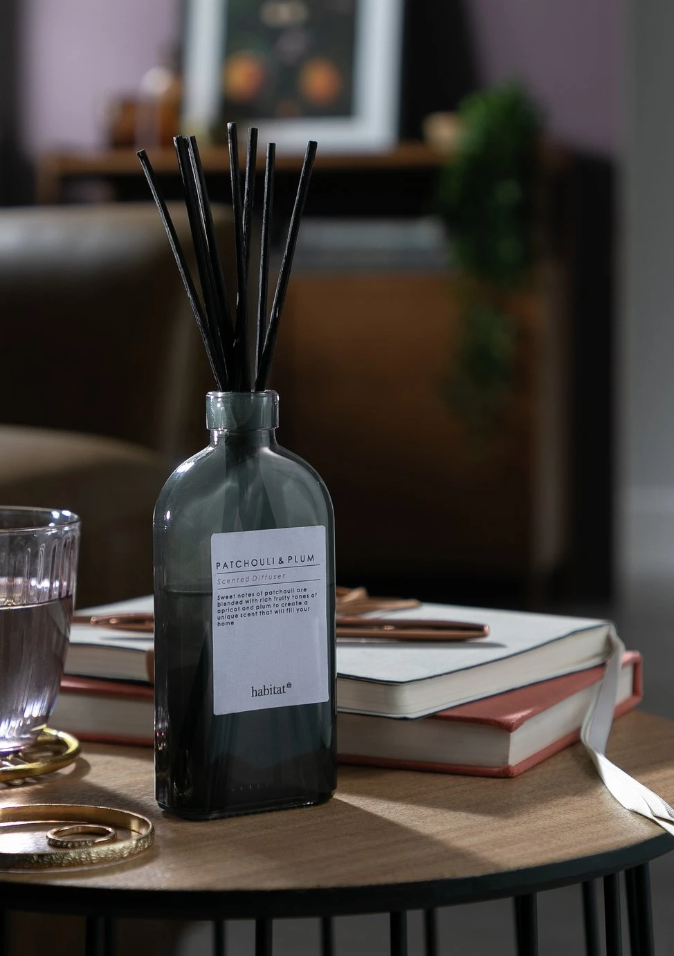 Habitat 150ml Scented Diffuser - Patchouli & Plum 4 Habitat 150ml Scented Diffuser - Patchouli & Plum - Image 2