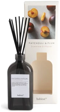 Habitat 150ml Scented Diffuser - Patchouli & Plum 9 Habitat 150ml Scented Diffuser - Patchouli & Plum -Bedding Promotion Store 4336990 R Z002A