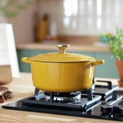 Habitat Global 3.3 Litre Cast Iron Casserole Dish 9 Habitat Global 3.3 Litre Cast Iron Casserole Dish -Bedding Promotion Store 4371735 R Z002C
