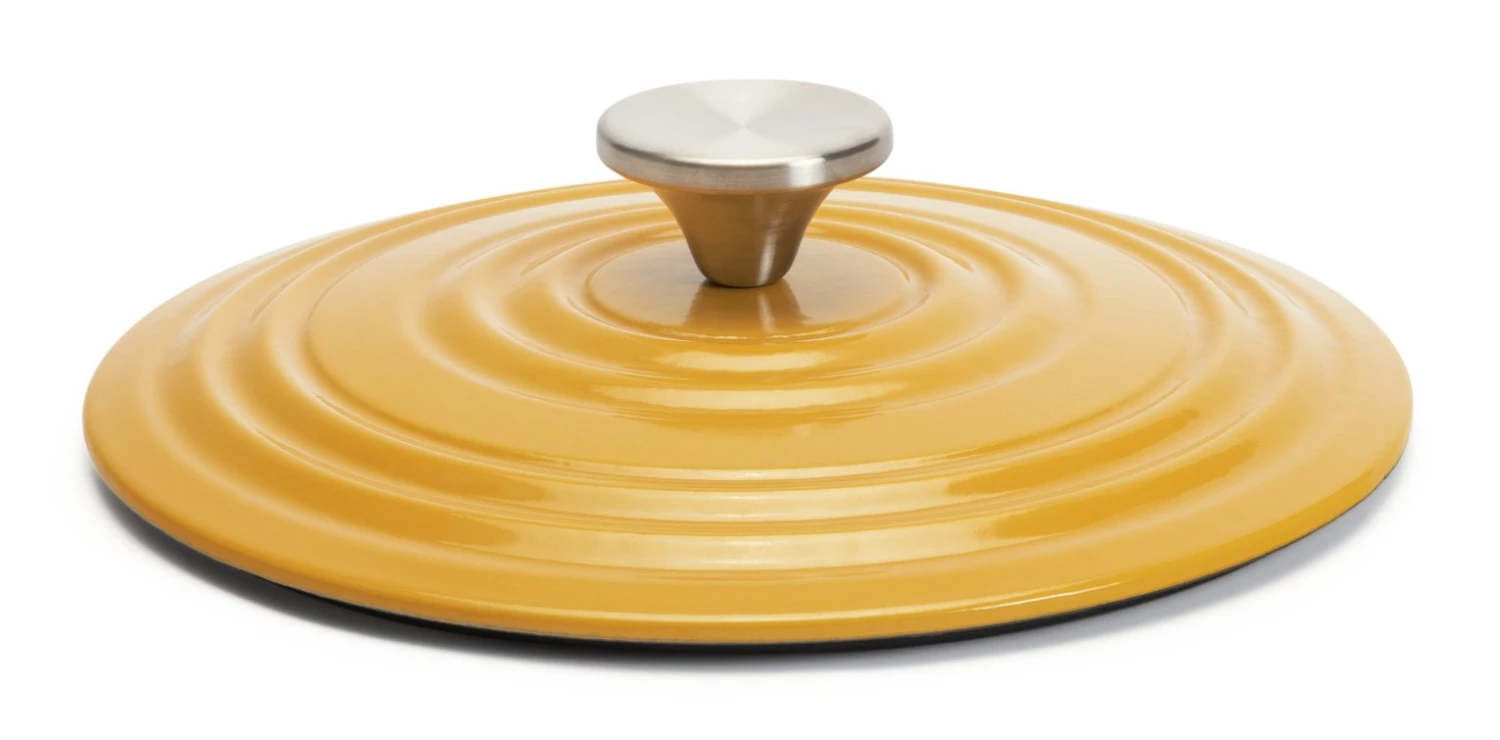 Habitat Global 3.3 Litre Cast Iron Casserole Dish 5 Habitat Global 3.3 Litre Cast Iron Casserole Dish - Image 3