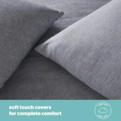 Silentnight Coverless 10.5Tog Grey Duvet & Pillowcase-Single 14 Silentnight Coverless 10.5Tog Grey Duvet & Pillowcase-Single -Bedding Promotion Store 4468624 R Z003A