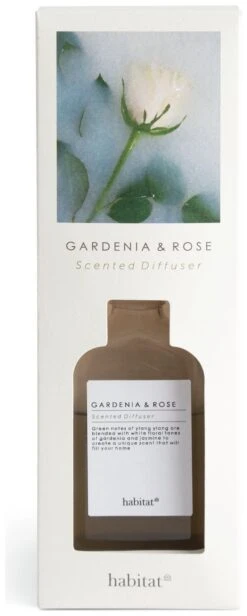 Habitat 150ml Scented Diffuser - Gardenia & Rose -Bedding Promotion Store 4497444 R Z003A