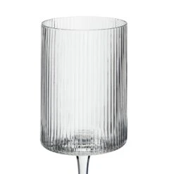 Habitat Ribbed Set Of 4 Wine Glasses 10 Habitat Ribbed Set Of 4 Wine Glasses -Bedding Promotion Store 4525392 R Z003A
