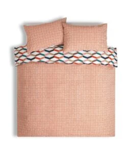 Habitat Geometric ZigZag Multicolour Bedding Set - Single 13 Habitat Geometric ZigZag Multicolour Bedding Set - Single -Bedding Promotion Store 4529257 R Z003A