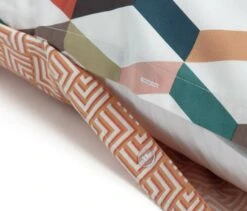 Habitat Geometric ZigZag Multicolour Bedding Set - Single 14 Habitat Geometric ZigZag Multicolour Bedding Set - Single -Bedding Promotion Store 4529257 R Z004A