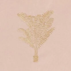 Habitat Embroidered Palm Pink Bedding Set - Single -Bedding Promotion Store 4529556 R B001