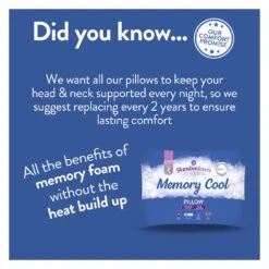 Slumberdown Cool Max Memory Support Firm Pillow 16 Slumberdown Cool Max Memory Support Firm Pillow -Bedding Promotion Store 4539481 R Z004A