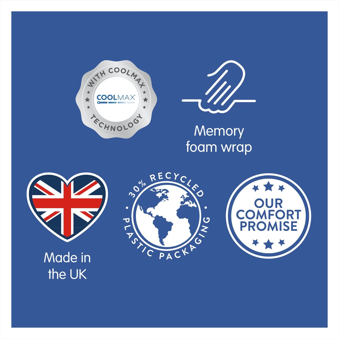 Slumberdown Cool Max Memory Support Firm Pillow 11 Slumberdown Cool Max Memory Support Firm Pillow - Image 9