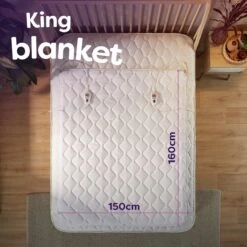 Slumberdown Perfectly Warm Luxury Electric Blanket-King Dual -Bedding Promotion Store 4746731 R Z008A