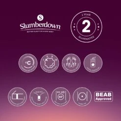 Slumberdown Perfectly Warm Luxury Electric Blanket-King Dual -Bedding Promotion Store 4746731 R Z012A