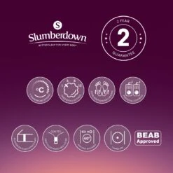 Slumberdown Perfectly Warm Luxury Electric Blanket-King Dual -Bedding Promotion Store 4746731 R Z013A