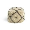 Kaikoo Gentry Wool Pouffe - White 1 Kaikoo Gentry Wool Pouffe - White -Bedding Promotion Store 4844482 R Z001A