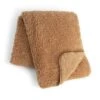 Habitat Snuggle Fleece Throw - Mocha - 125X150cm 2 Habitat Snuggle Fleece Throw - Mocha - 125X150cm -Bedding Promotion Store 4882695 R Z001A