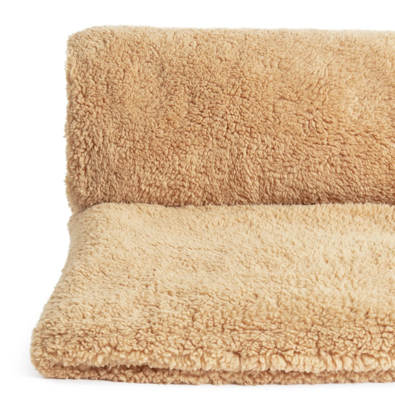Habitat Snuggle Fleece Throw - Mocha - 125X150cm 6 Habitat Snuggle Fleece Throw - Mocha - 125X150cm - Image 4