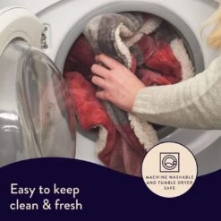 Dreamland Sherpa Tartan Reversible Overblanket 20 Dreamland Sherpa Tartan Reversible Overblanket -Bedding Promotion Store 4883333 R Z007A