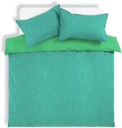 Habitat Emerald Cotton Textured Green Bedding Set - Single 10 Habitat Emerald Cotton Textured Green Bedding Set - Single -Bedding Promotion Store 4887432 R Z002A