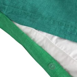 Habitat Emerald Cotton Textured Green Bedding Set - Single 12 Habitat Emerald Cotton Textured Green Bedding Set - Single -Bedding Promotion Store 4887432 R Z004A