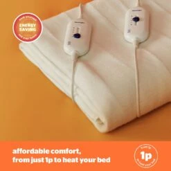 Silentnight Comfort Dual Control Electric Underblanket -King -Bedding Promotion Store 5203929 R Z005A