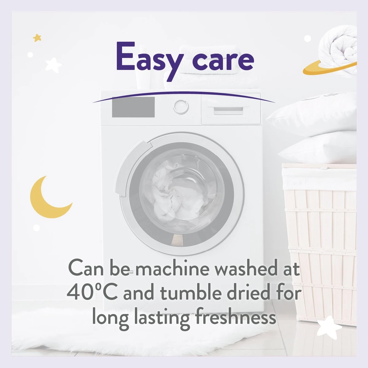 Slumberdown Soft Touch Anti Allergy 4 Tog Kids Duvet-Toddler 16 Slumberdown Soft Touch Anti Allergy 4 Tog Kids Duvet-Toddler - Image 14