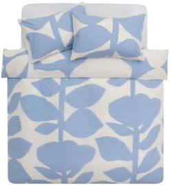 Habitat 180TC Abstract Floral Blue Bedding Set - Single -Bedding Promotion Store 5792760 R Z004A