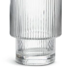 Habitat Ribbed Set Of 4 Hi Ball Glasses -Bedding Promotion Store 6222442 R Z004A