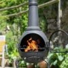 La Hacienda Murcia Extra Large Chiminea 2 La Hacienda Murcia Extra Large Chiminea -Bedding Promotion Store 6775377 R Z001A