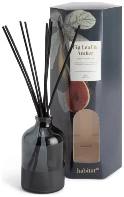 Habitat 150ml Scented Diffuser - Fig Leaf & Amber -Bedding Promotion Store 6823944 R Z002A