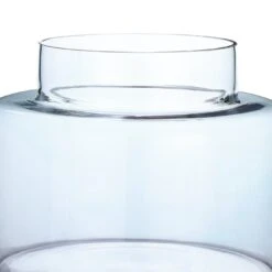 Habitat Glass Vase - Clear -Bedding Promotion Store 6824280 R Z003A