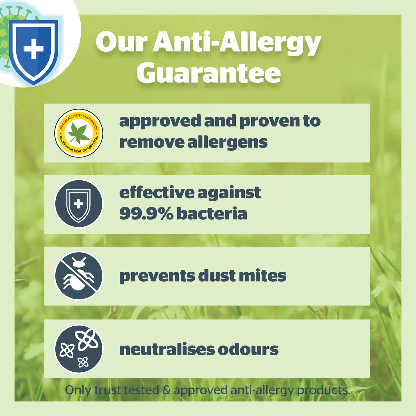 Silentnight Anti-Allergy Mattress Topper - Single 6 Silentnight Anti-Allergy Mattress Topper - Single - Image 4