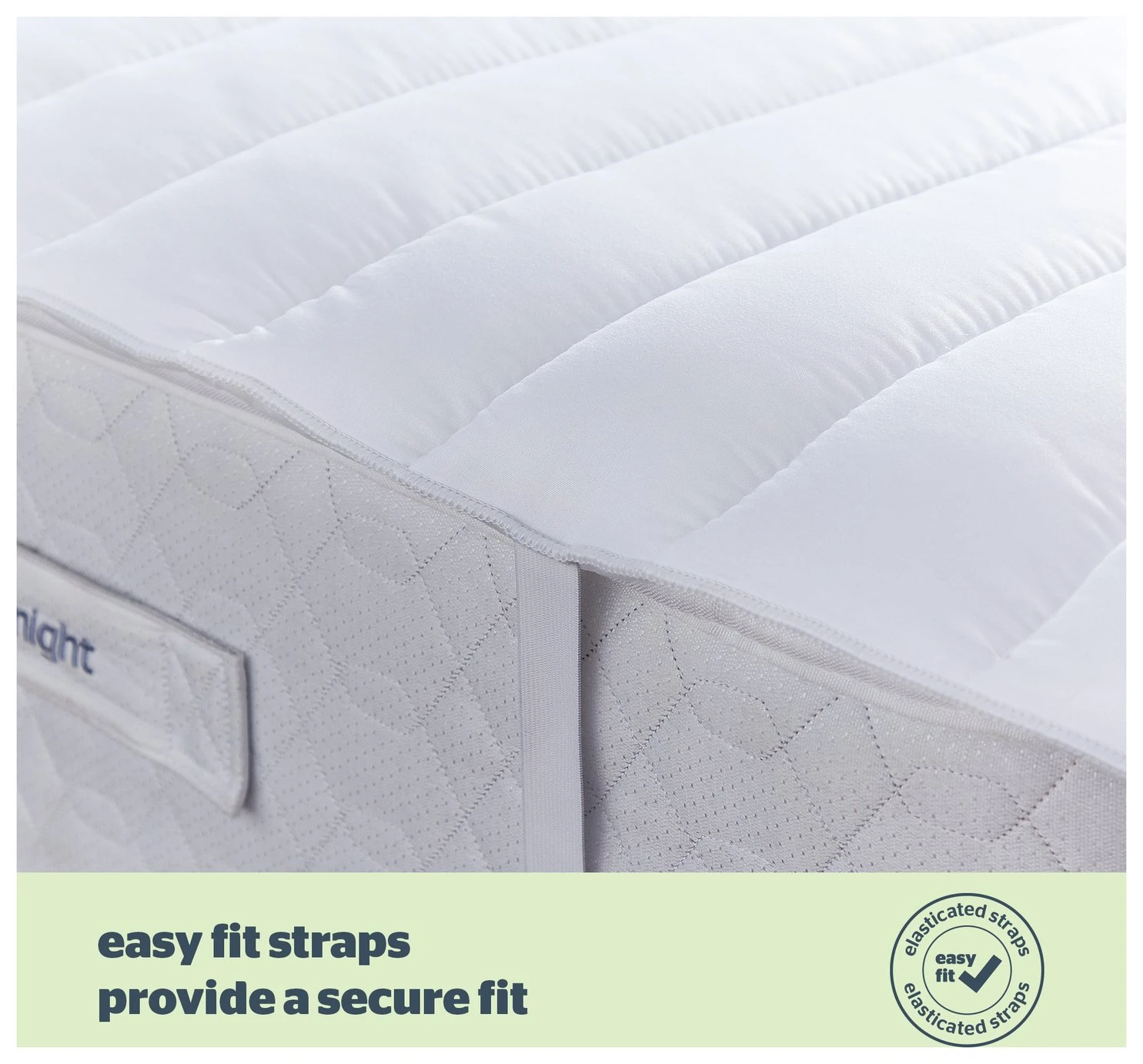 Silentnight Anti-Allergy Mattress Topper - Single 8 Silentnight Anti-Allergy Mattress Topper - Single - Image 6