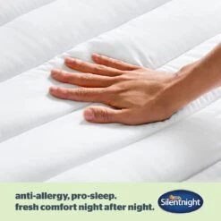 Silentnight Anti-Allergy Mattress Topper - Single 16 Silentnight Anti-Allergy Mattress Topper - Single -Bedding Promotion Store 6864453 R Z007A